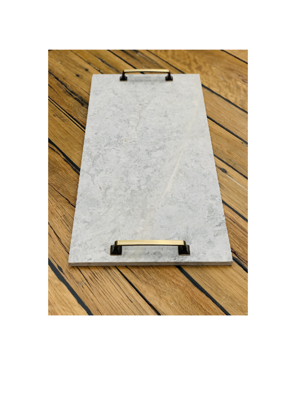 Marble serve board