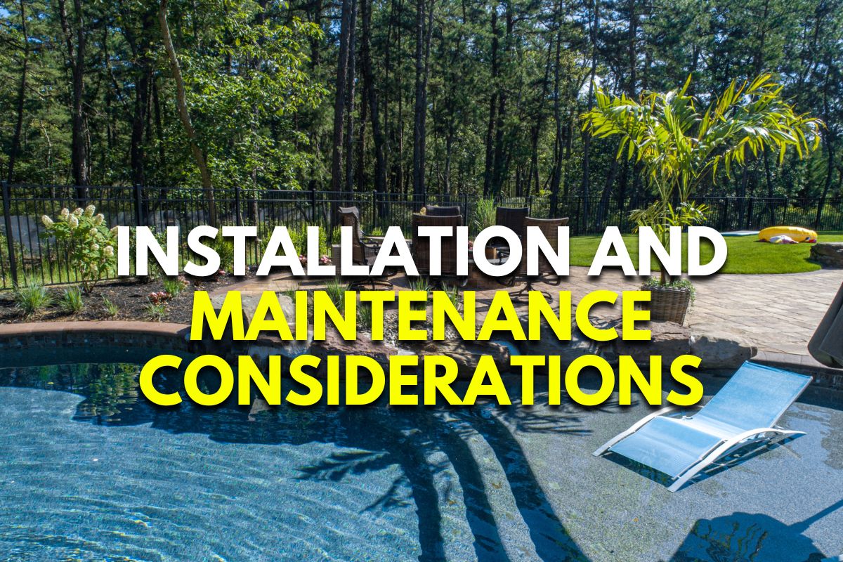 Installation and Maintenance Considerations