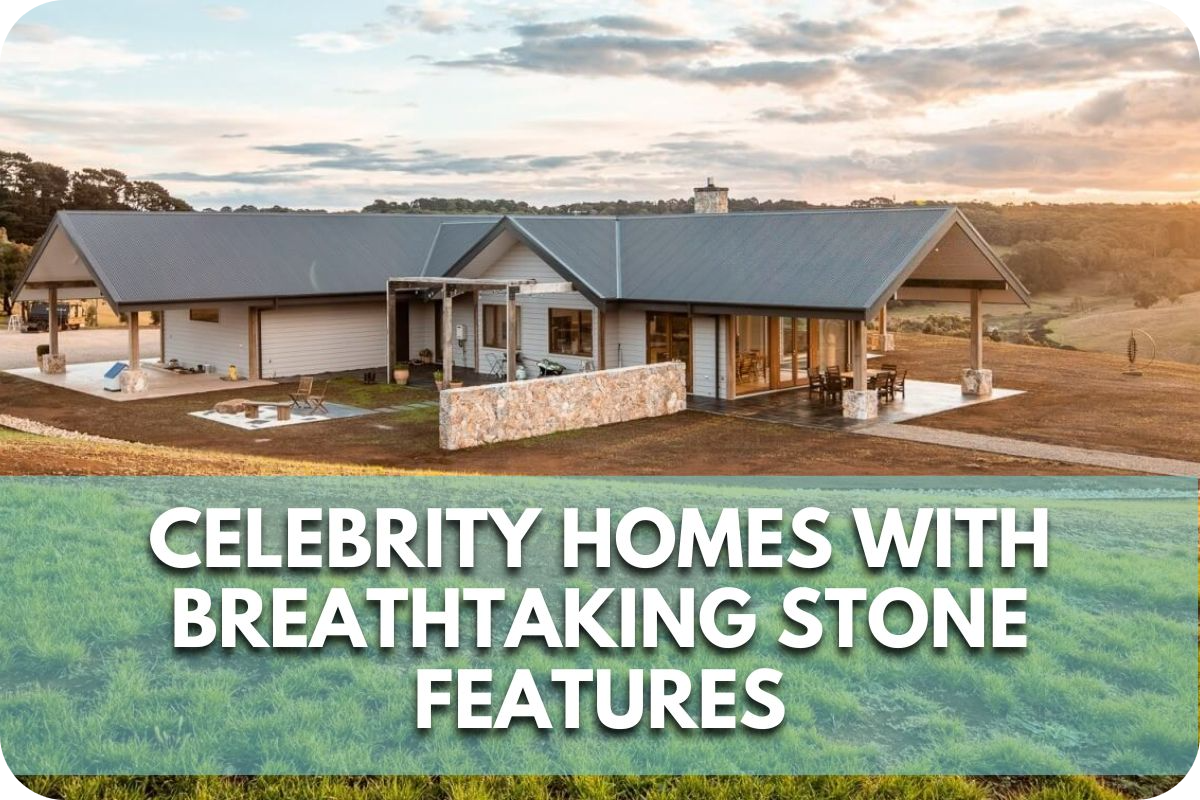 Celebrity Homes with Breathtaking Stone Features