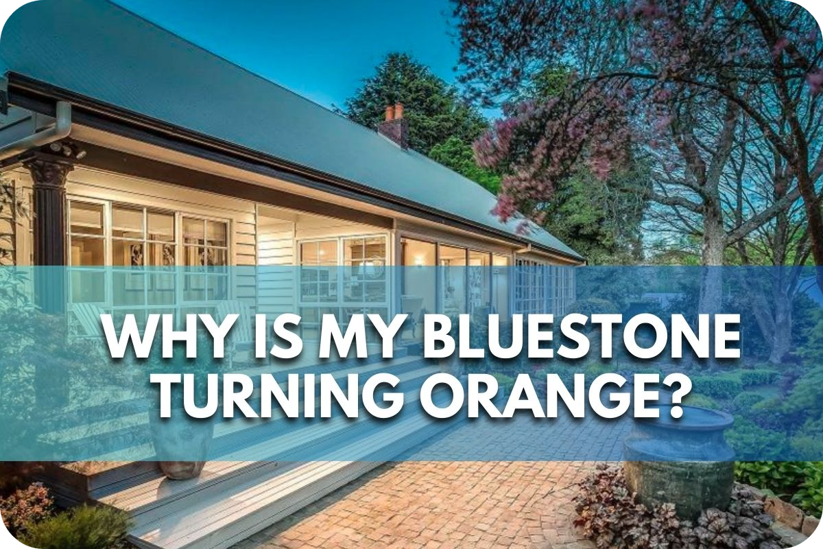 Why Is My Bluestone Turning Orange?