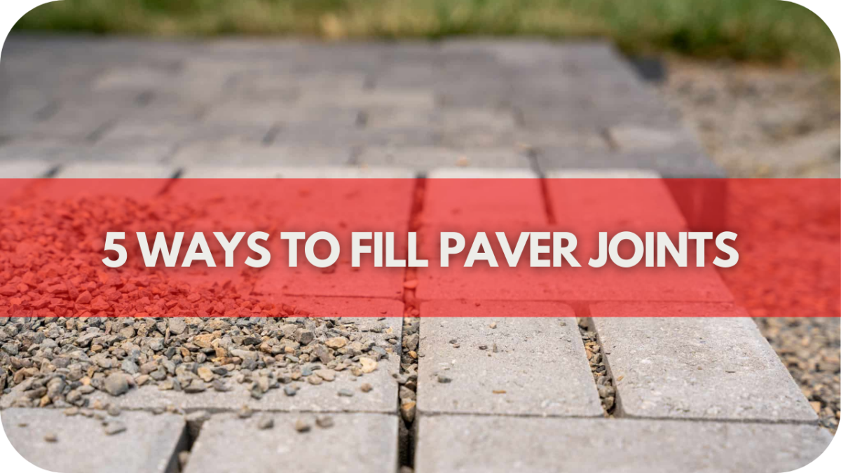 5 Ways to Fill Paver Joints