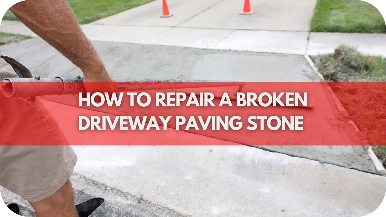 How to Repair a Broken Driveway Paving Stone How to Repair a Broken Driveway Paving Stone