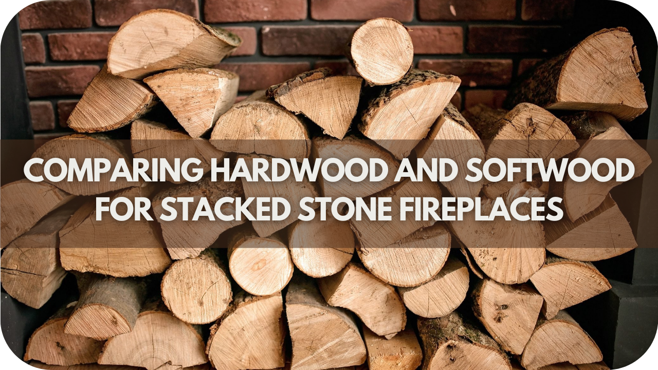 Comparing Hardwood and Softwood for Stacked Stone Fireplaces