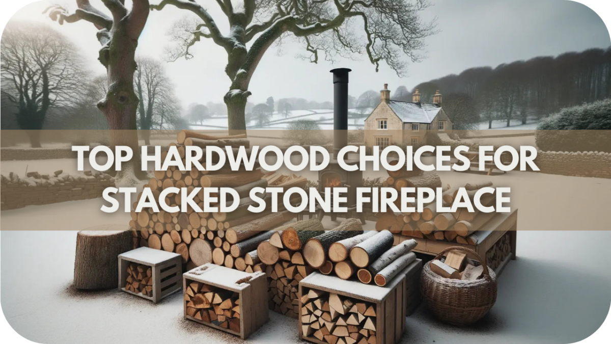 Top Hardwood Choices for Efficient Burning in a Stacked Stone Fireplace