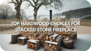 Top Hardwood Choices for Efficient Burning in a Stacked Stone Fireplace