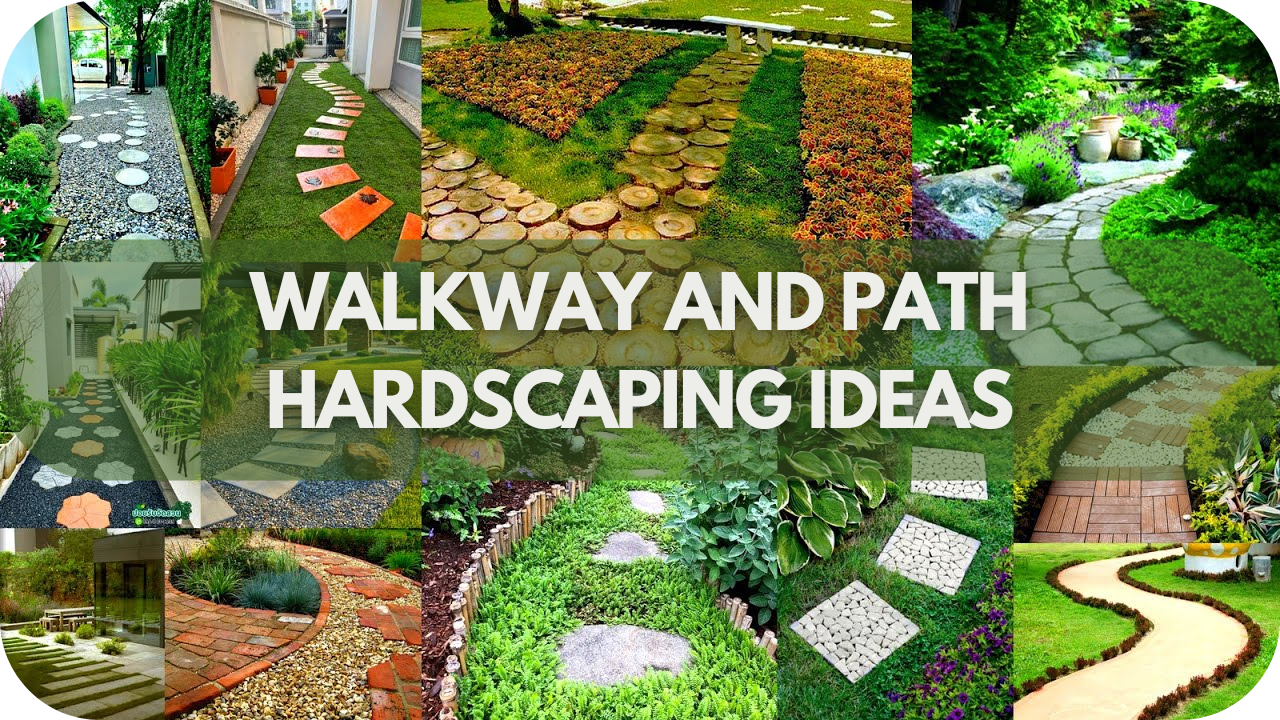 Walkway and Path Hardscaping Ideas