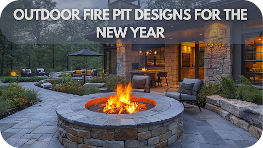 Outdoor Fire Pit Designs for the New Year: Using Stone to Create a Cozy Space