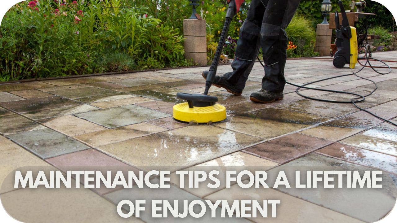 Essential maintenance tips to keep your stone patio looking great for years.