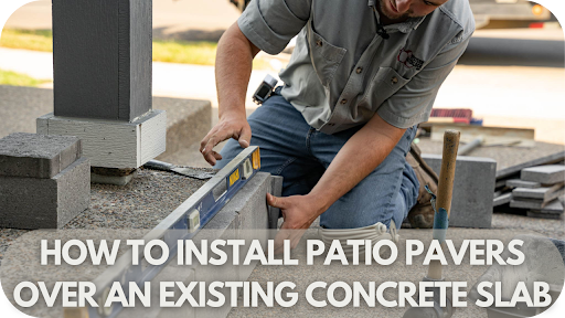 How to Install Patio Pavers Over an Existing Concrete Slab