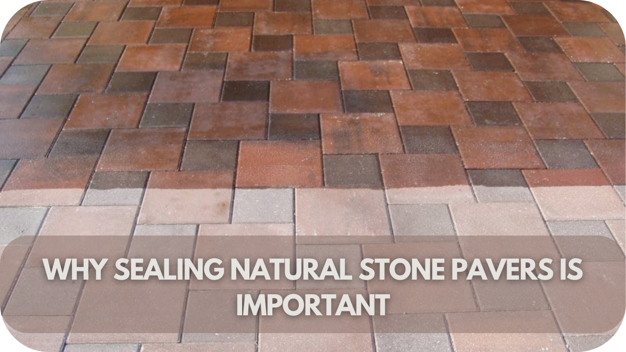 Sealing stone pavers benefits