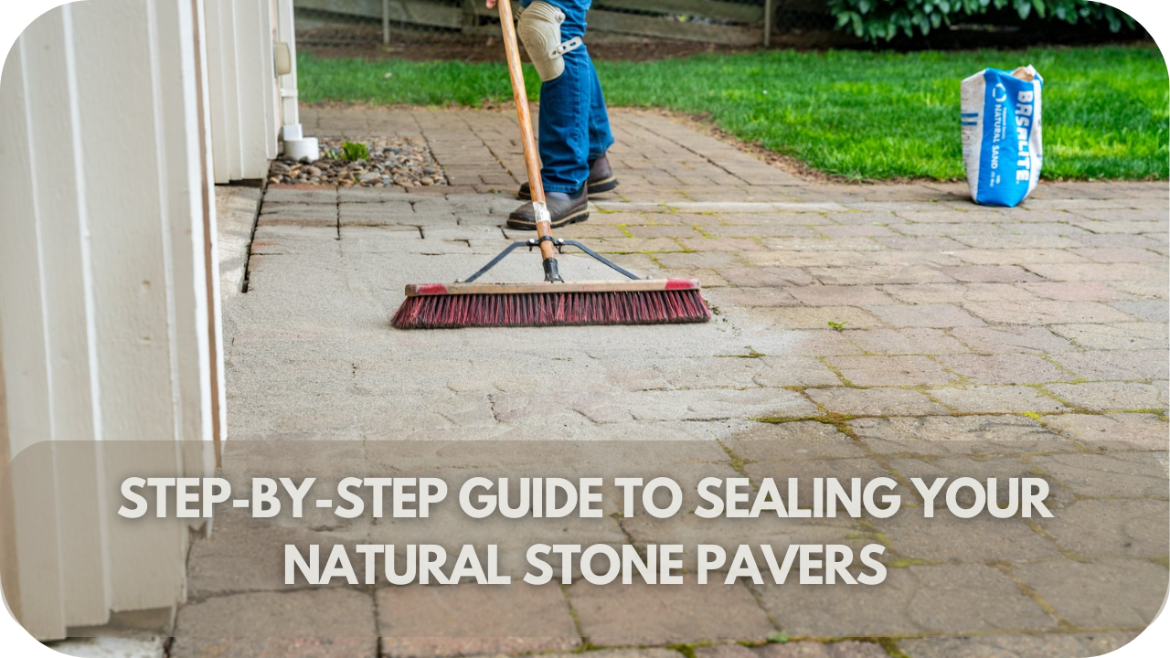 How to seal stone pavers