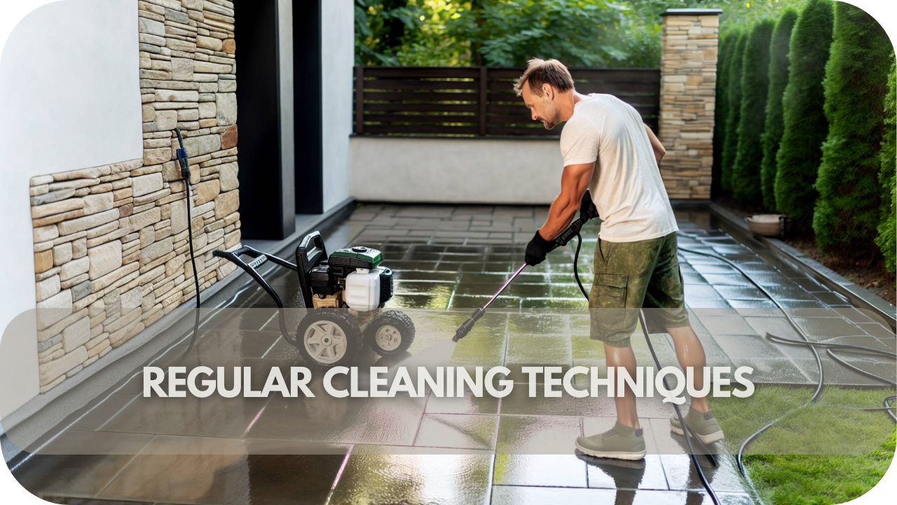 Stone paver cleaning tips