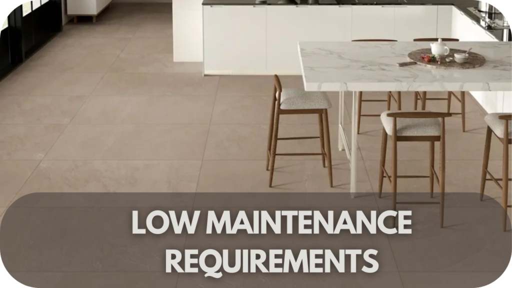 Low Maintenance Requirements