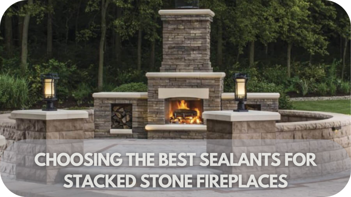 How to Choose the Best Products for Sealing a Stacked Stone Fireplace