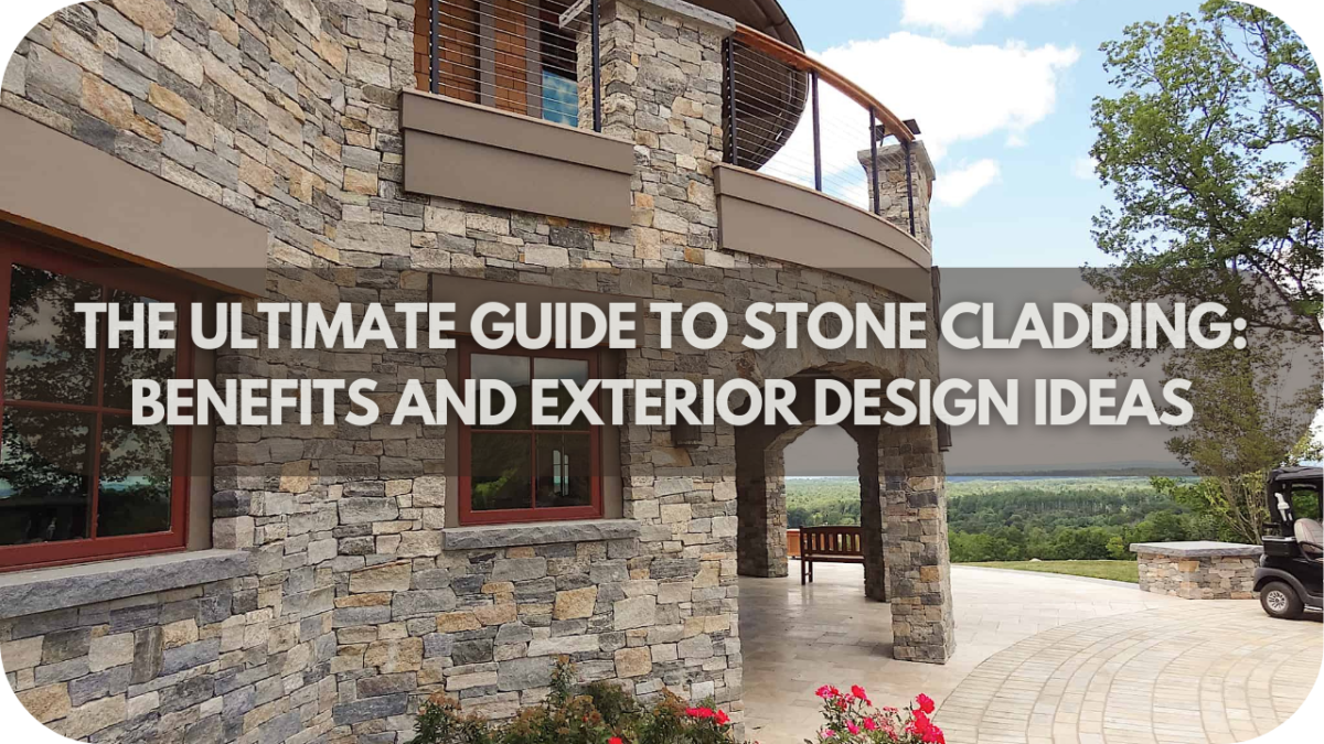 Stone cladding exterior design showcasing its benefits