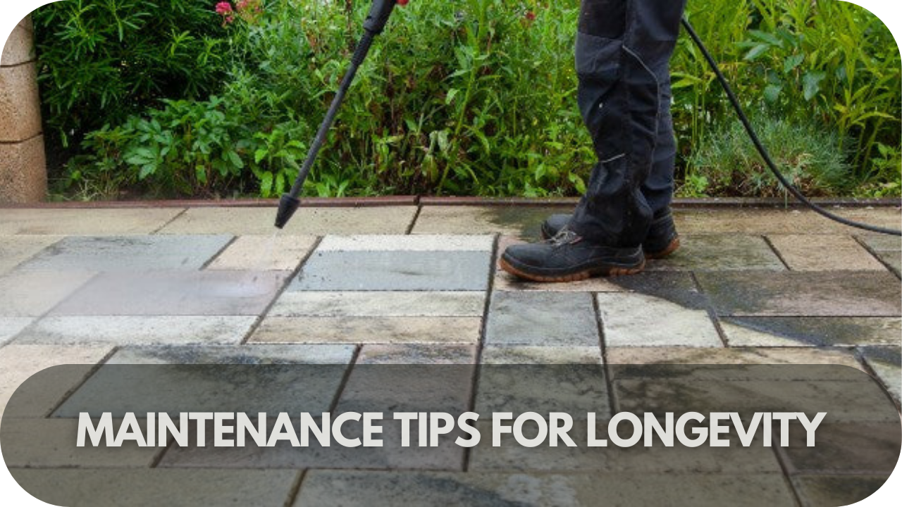 Stone patio maintenance guide