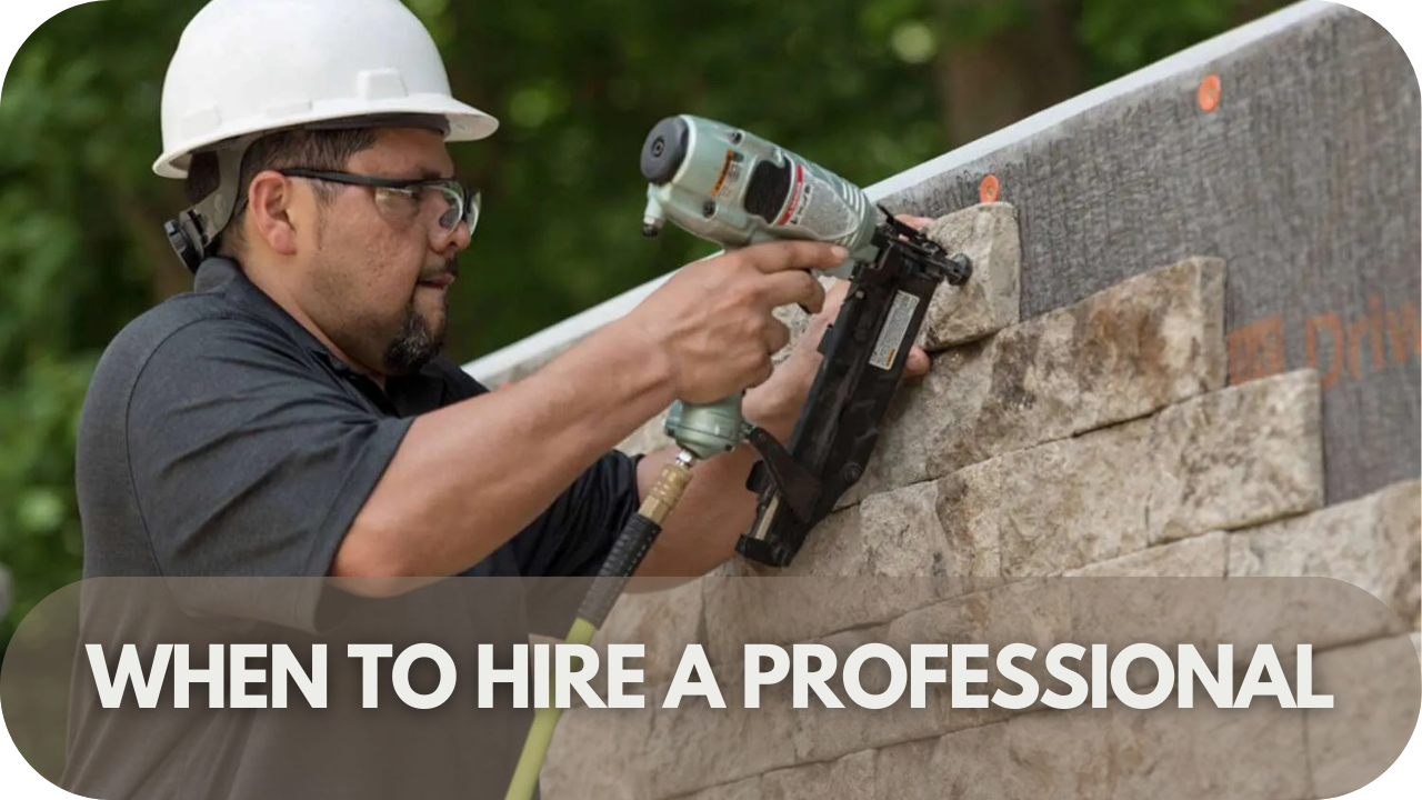 When to Hire a Professional