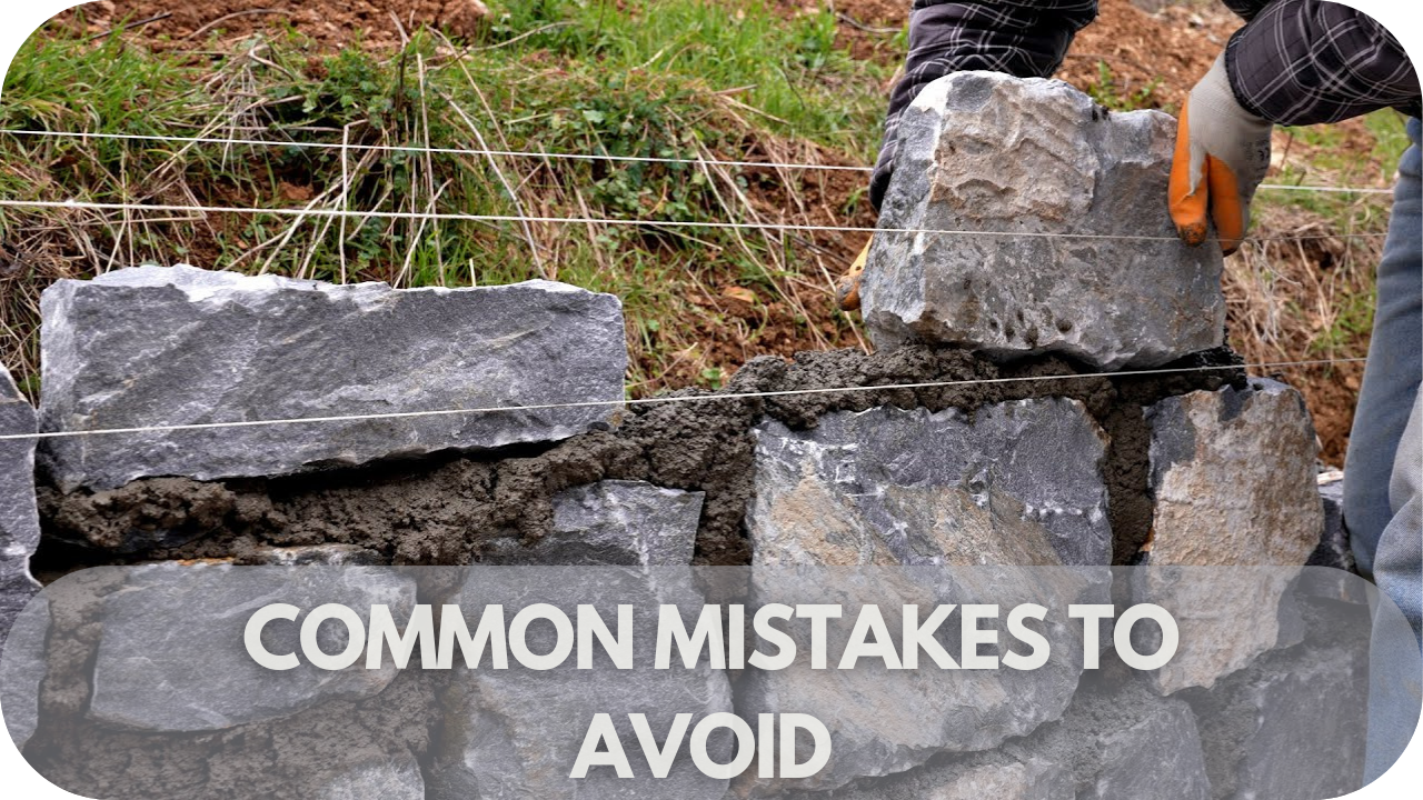 Avoid common retaining wall mistakes