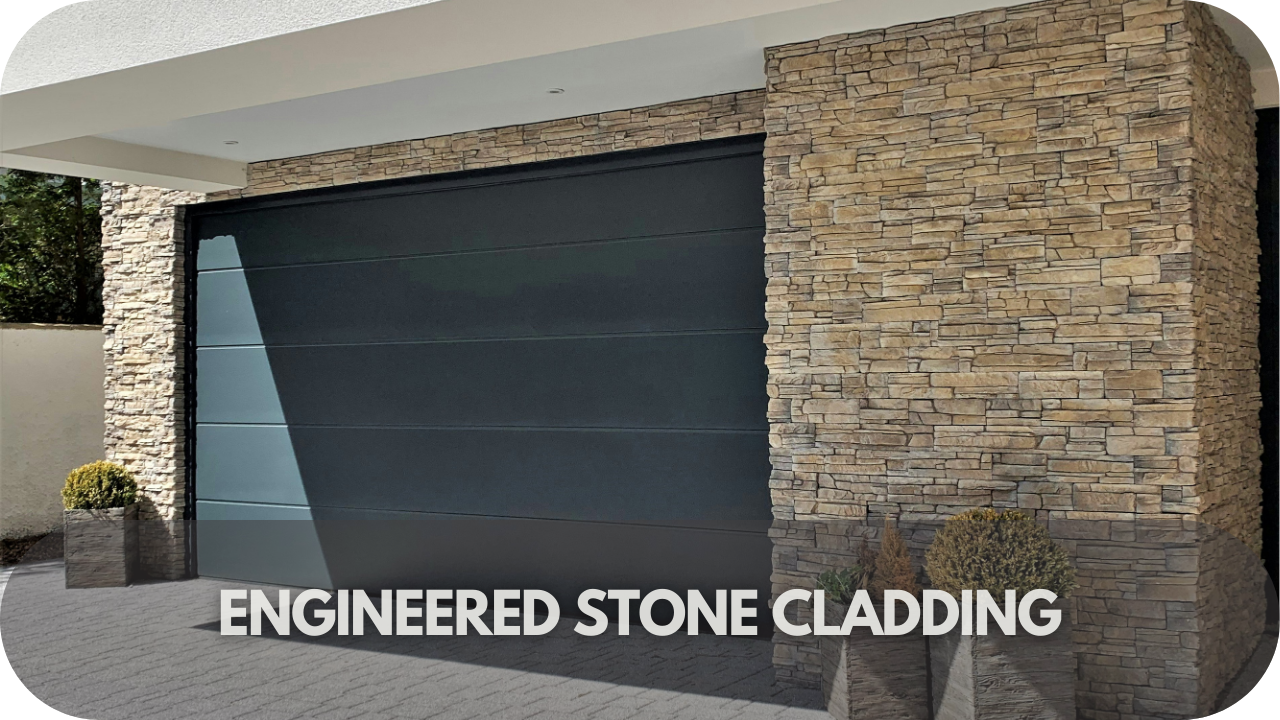 Engineered stone cladding