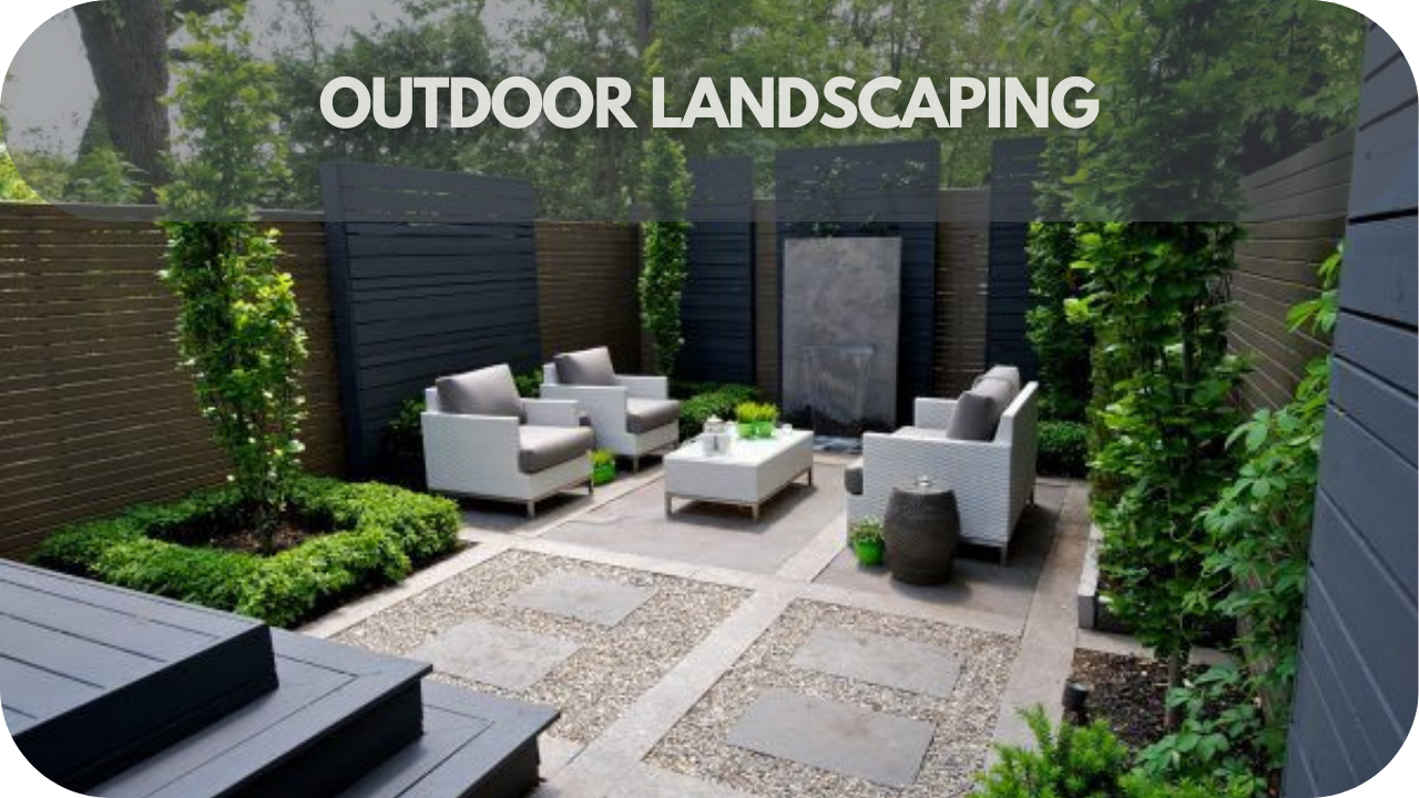 Natural stones for outdoor landscaping