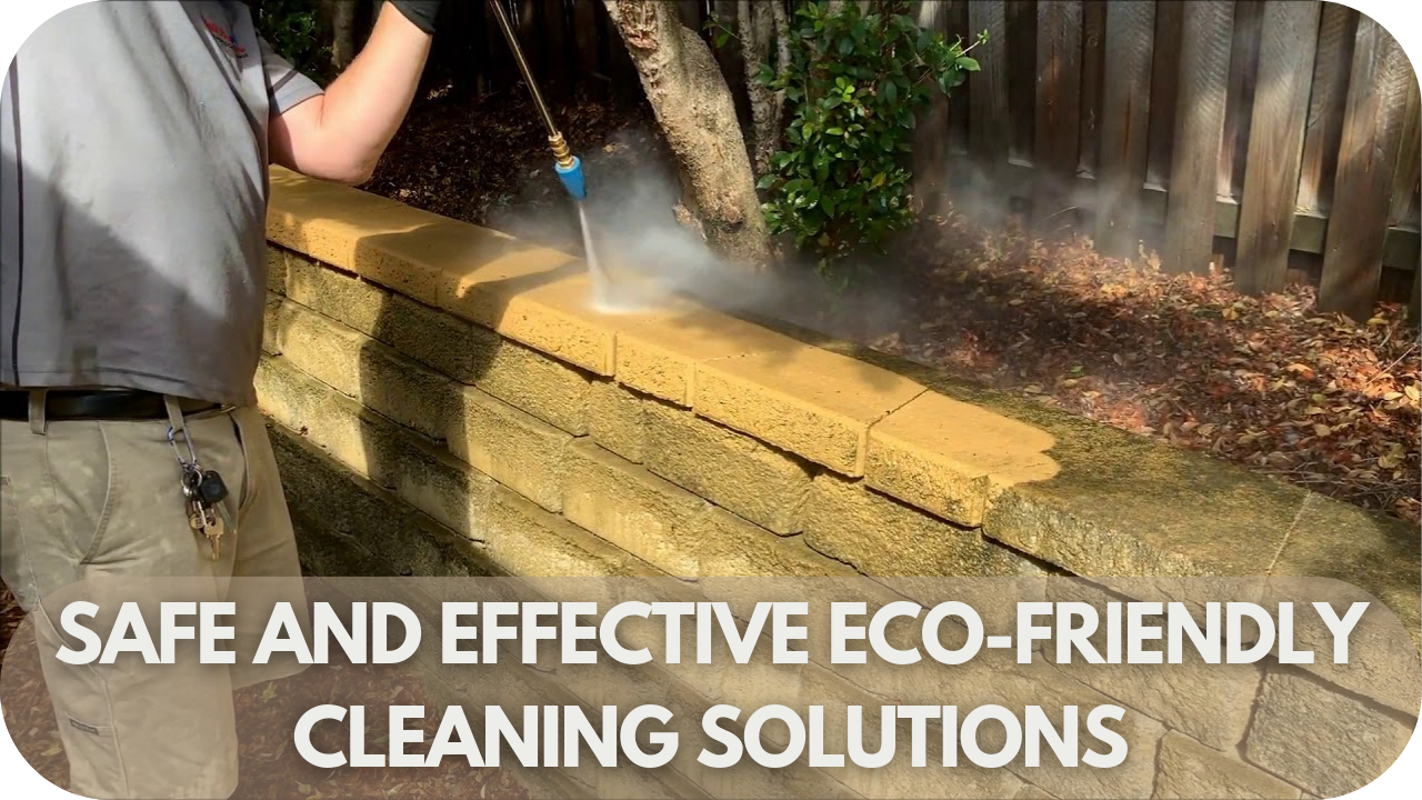 Eco-friendly cleaning solutions for Stirling sandstone