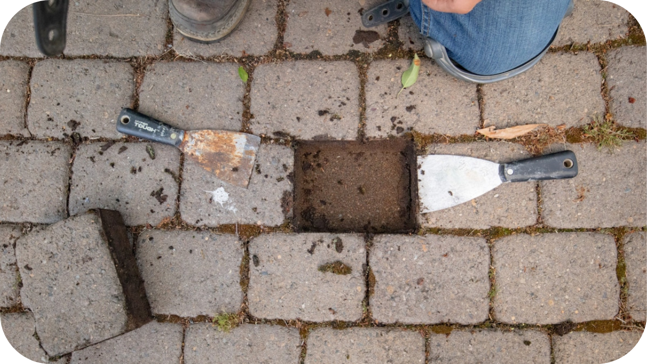 How to Remove Pavers Safely