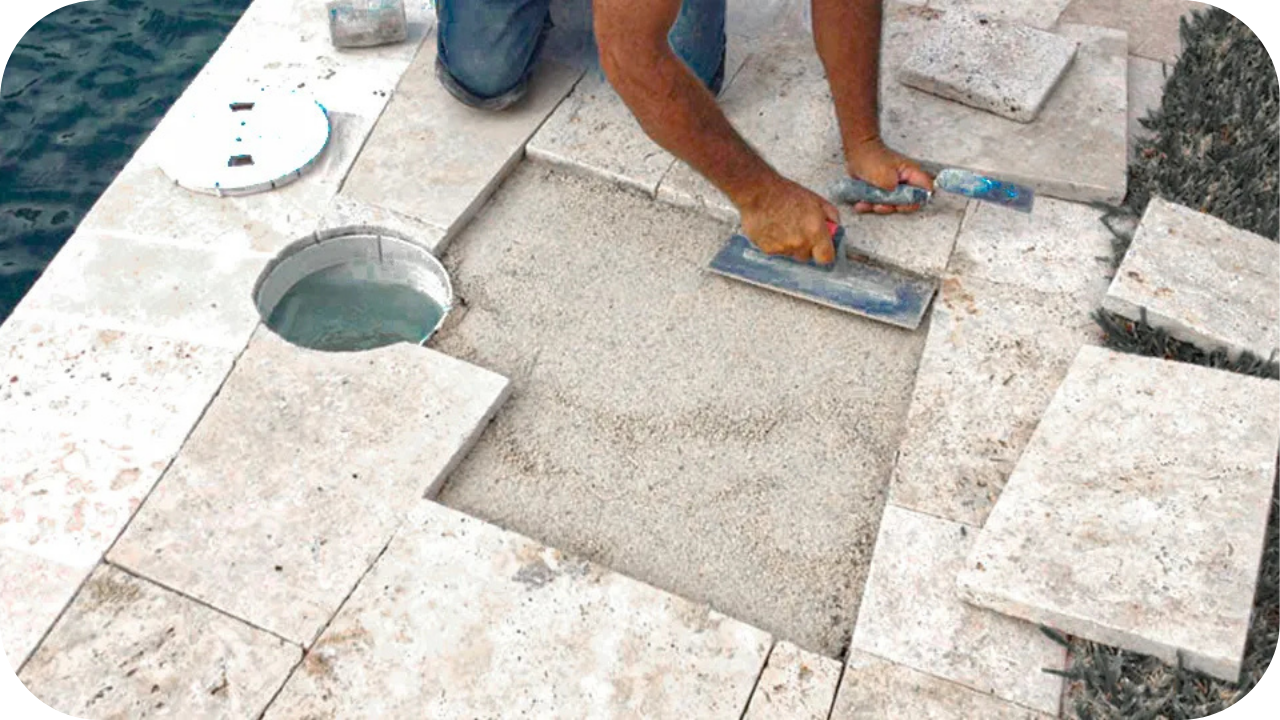 Installation Tips for Travertine Pavers